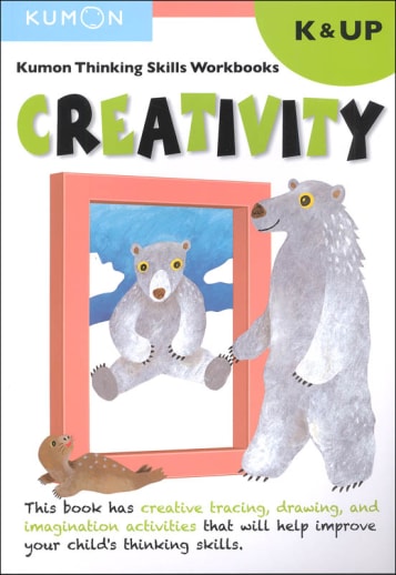 Kumon Thinking Skills Workbook - Creativity (Kindergarten & Up)