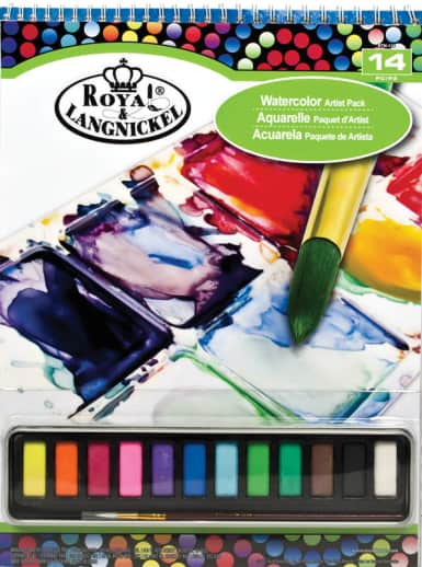 Royal & Langnickel Watercolor Cake Pad Set