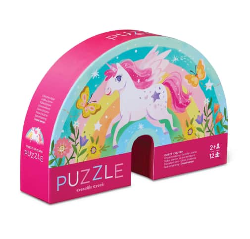 Crocodile Creek Sweet Unicorn Mini Puzzle (12 piece)