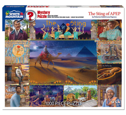 The Sting of APEP Mystery Solving Jigsaw Puzzle (1000 pc)