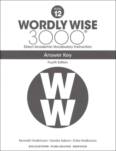 Chikkori商品一覧【新品】WORDLY WISE 3000　4th Edition　K、1～12