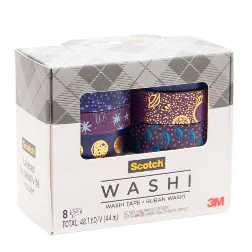 Scotch Washi Tape Galaxy 8 pack