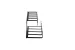 Kendall Howard 2U Tool-less 5 D-Ring Cable Manager