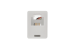 RJ11 Modular Inline Coupler Straight, White