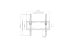 Tilt TV Wall Mount for 32-55in TVs, 400x400 VESA, 0.8in Low Profile
