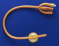 Rsch Gold Foley Catheter, 18 Fr., 30 cc, 3-Way MK 817232