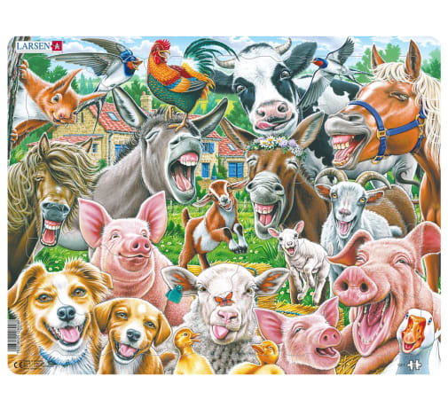 Happy Farm Puzzle (33 pieces)