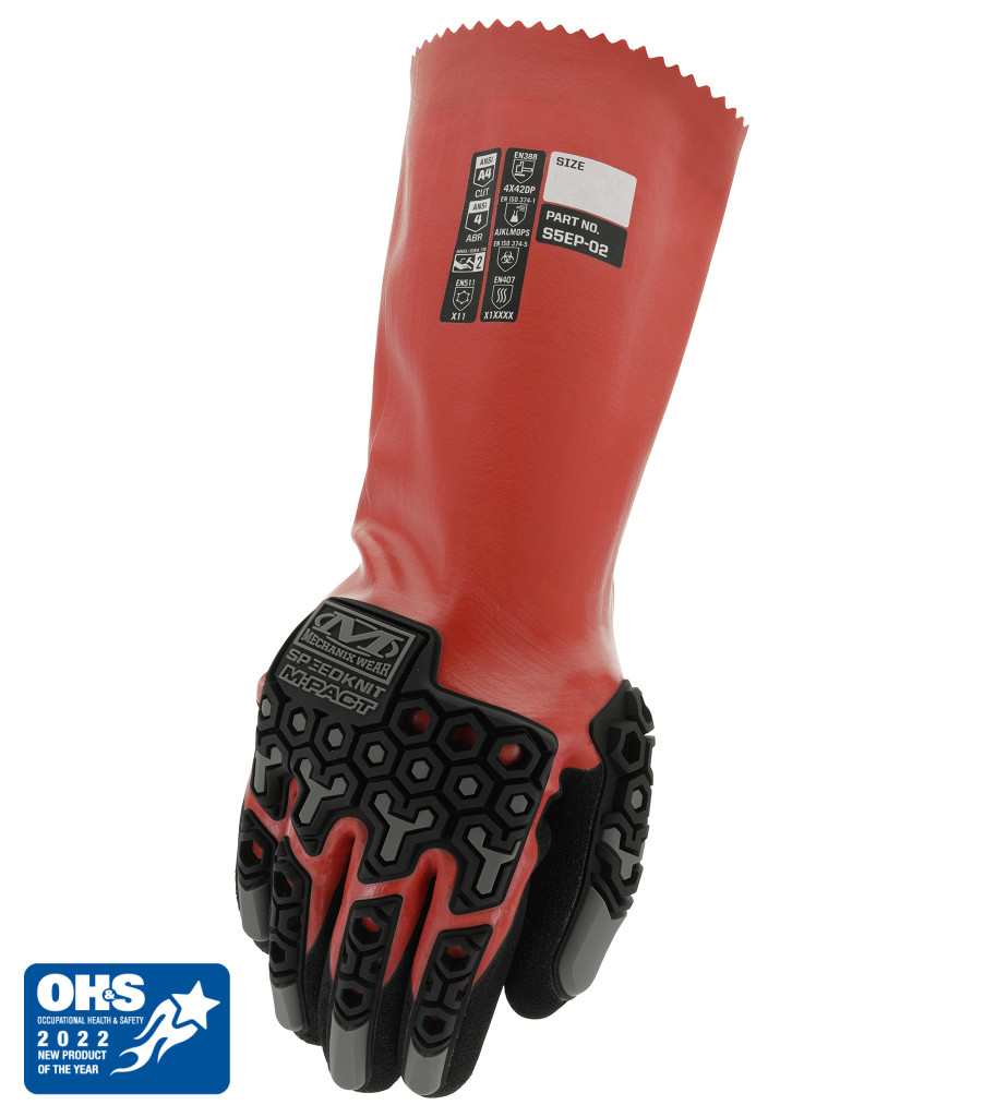 SpeedKnit™ M-Pact® Chemical S5EP02, Red, large image number 2