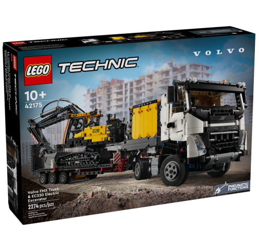 LEGO Technic Volvo FMX Truck & EC230 Electric Excavator (42175)
