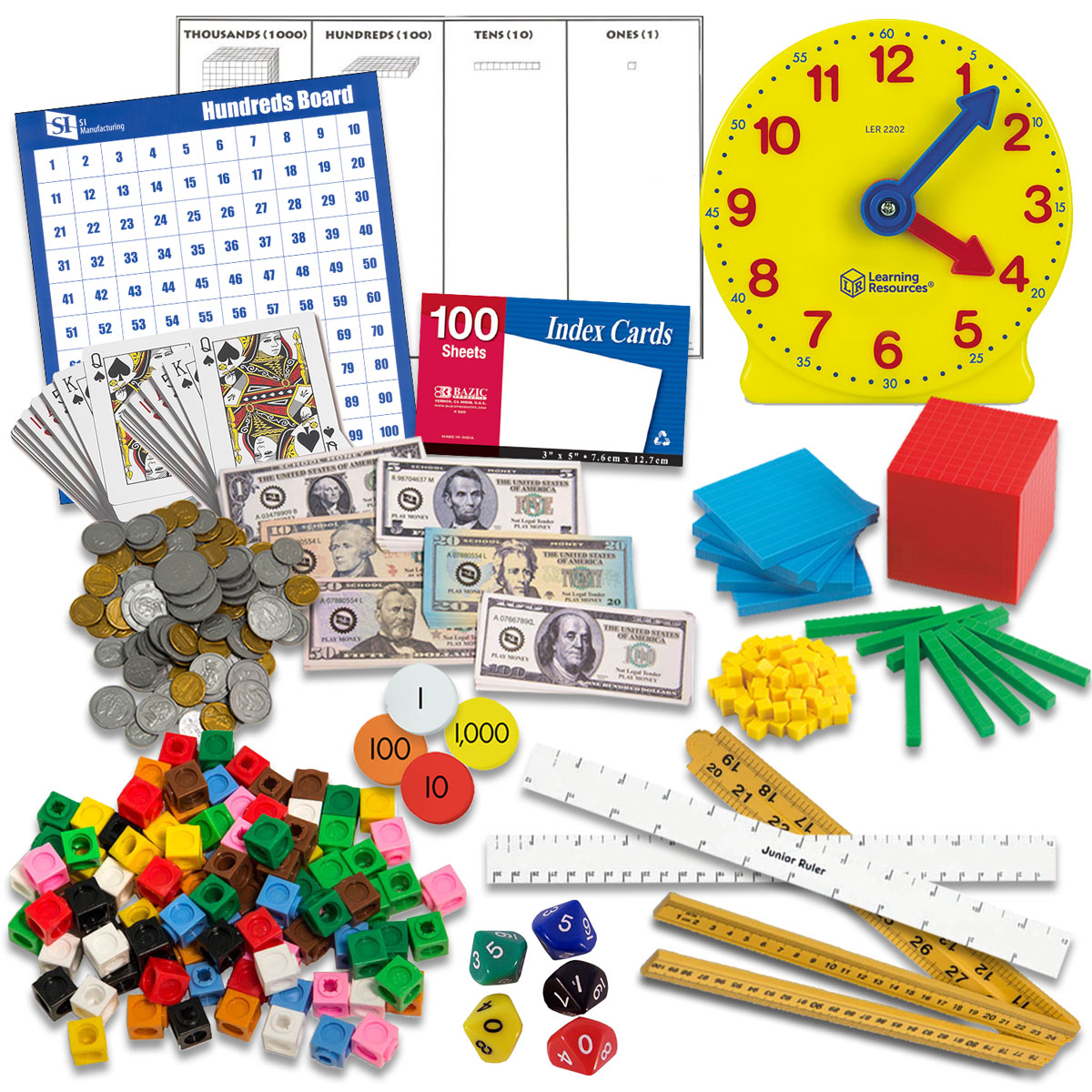 Primary Math US Level 3 Manipulatives Package