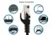 Cat6 Ethernet Patch Cable, Snagless, UTP, 7 ft, Black