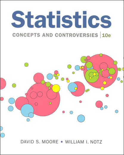 Statistics: Concepts and Controversies