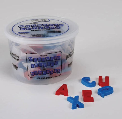 Magnetic Plastic Letters - Upper Case (1 1/2")