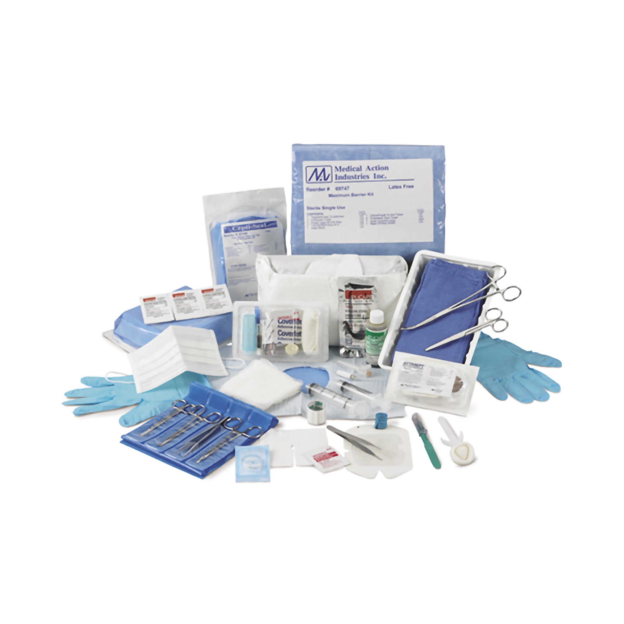 Medical Action Industries Sharp Debridement Procedure Tray MK 286078