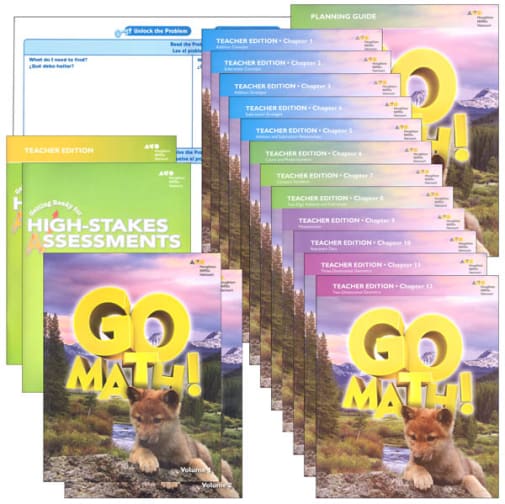 Go Math! National Homeschool Package Grade 1