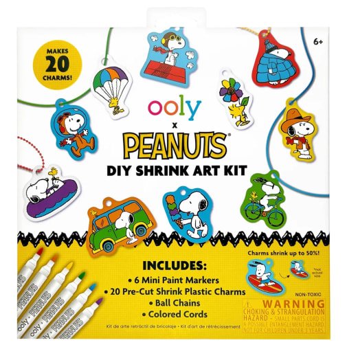 Peanuts: DIY Shrink Art Kit
