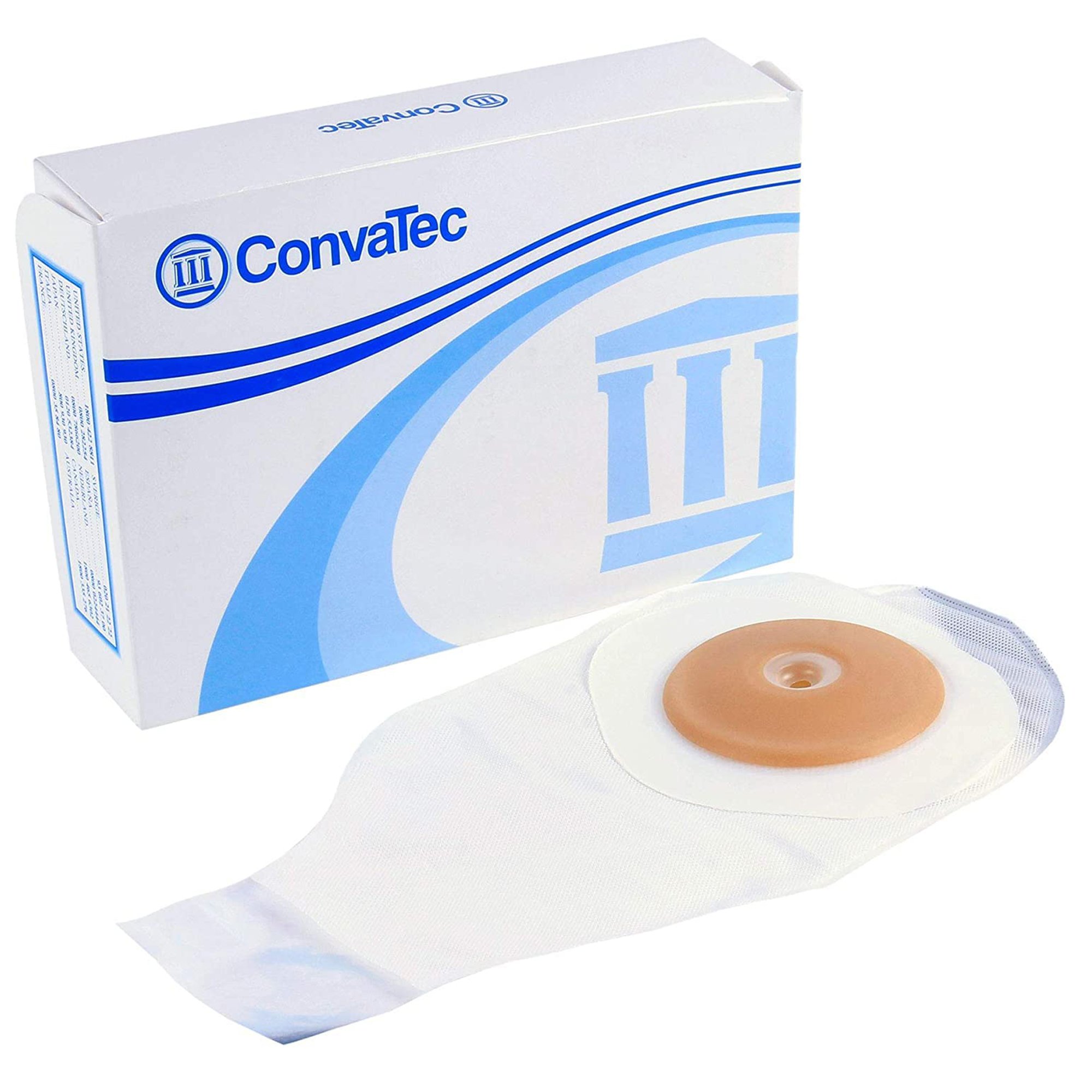 ActiveLife One-Piece Transparent Colostomy Pouch, Pre-cut to Fit 25mm Stomas MK 208749