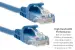 Cat6 Ethernet Patch Cable, Snagless, UTP, 3 ft, Blue