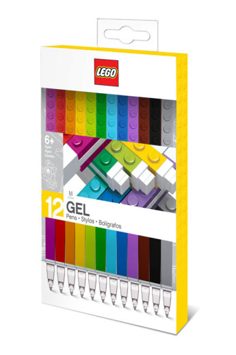 Set 12 penne gel LEGO - Oggettivamente