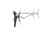 Full Motion TV Wall Mount for 13-42in TVs, 200x200 VESA, 14.3in Arm Extension