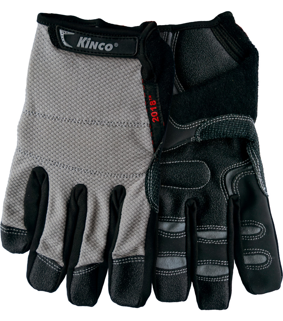 KincoPro&trade; Breathable Mesh Synthetic with Pull-Strap, Gray, large image number 0