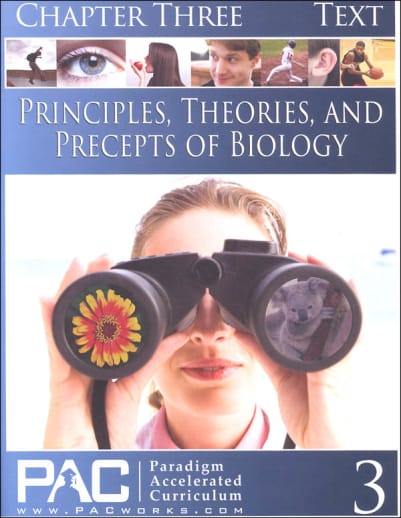 Principles, Theories & Precepts of Biology Chapter 3 Text