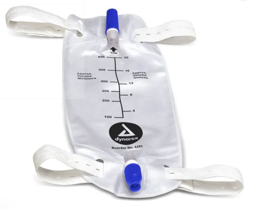 dynarex Urinary Leg Bag, 500 mL MK 670181