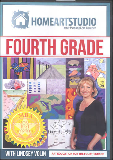 Home School Art Studio Program DVD - Fourth Grade