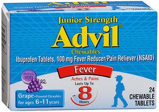 Advil Junior Strength Ibuprofen Pain Relief MK 989191