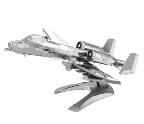 Northrop Grumman A-10 Warthog Plane (Metal Earth 3D Model Kit)