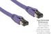 Cat8 Ethernet Patch Cable, Shielded, 40Gbps, Snagless, 3 ft, Purple