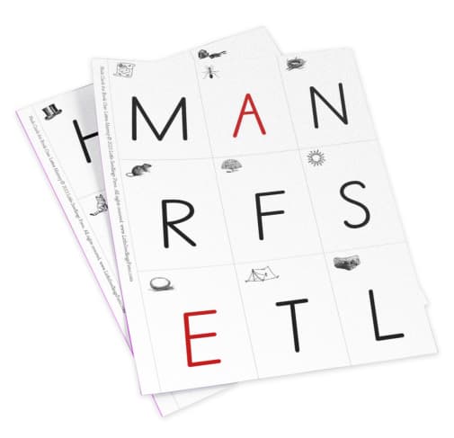 Foundational Phonics Letter Mastery Flash Cards: Book One