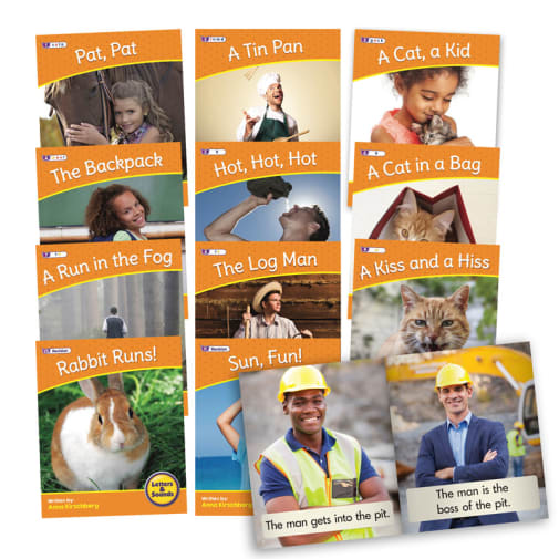 Decodable Readers: Letters & Sounds Phase 2 Set 2 Non-Fiction