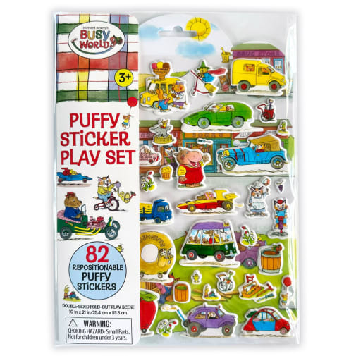 Busy Town Puffy Sticker Play Set