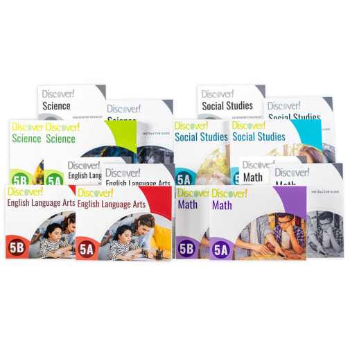 Discover! 5th Grade Curriculum Set