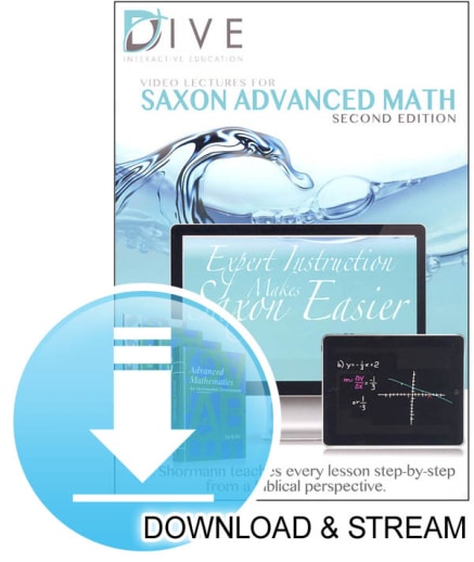 DIVE Download & Stream Saxon Advanced Math 2nd Edition