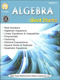 Math Quick Start Algebra Quick Starts (Math Quick Starts)