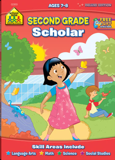 Second Grade Deluxe Scholar Workbook