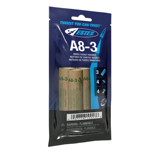 A8-3 Rocket Engines 3-Pack