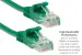 Cat6 Ethernet Patch Cable, Snagless, UTP, 25 ft, Green