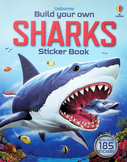 Build Your Own Sharks Sticker Book