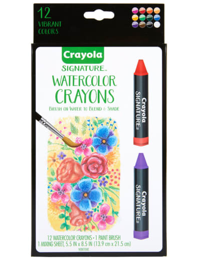 Crayola Signature Premium Watercolor Crayons