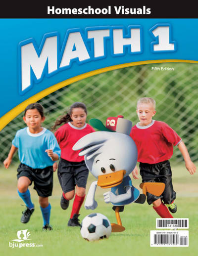 BJU Press Math 1 Homeschool Visuals 5th Edition