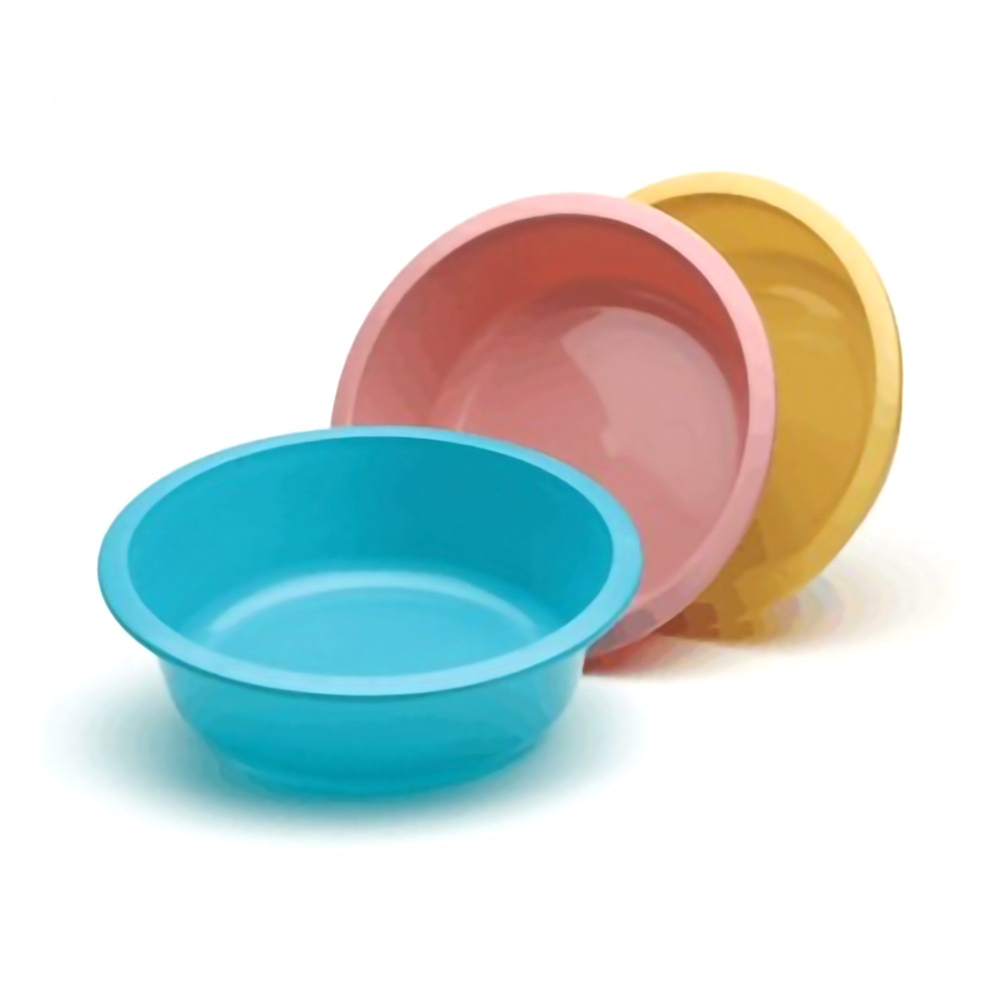 Medegen Medical Wash Basin, Round, 6 Quart, Turquoise MK 115509