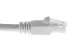 Cat6A Shielded Ethernet Patch Cable, Half-moon Boot, 2 ft, White