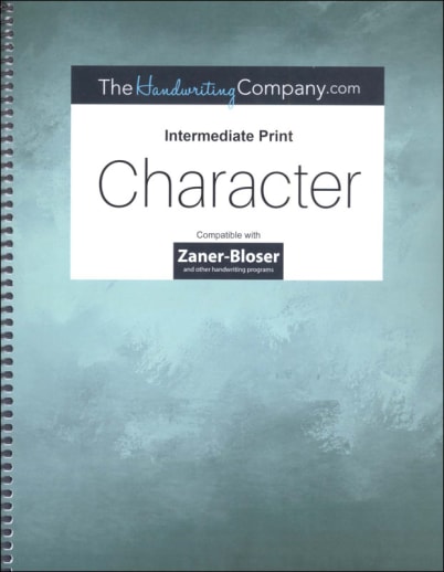 Character Zaner-Bloser - Intermediate Print