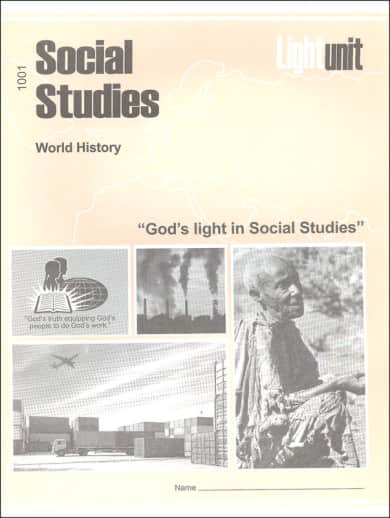 Christian Light Social Studies 1001 LightUnit