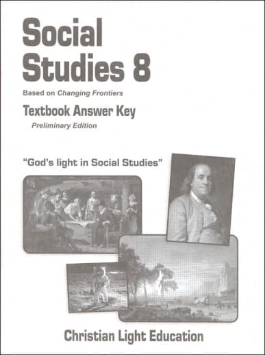 Christian Light Social Stds Grade 8 Textbook Answer Key