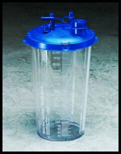 Medi-Vac Guardian Suction Canister, 2000 mL MK 274611