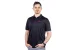 CK MEN’s Polo, Black, Large